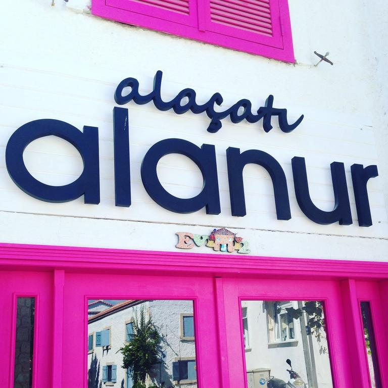 Alacati Alanur Otel Bagian luar foto