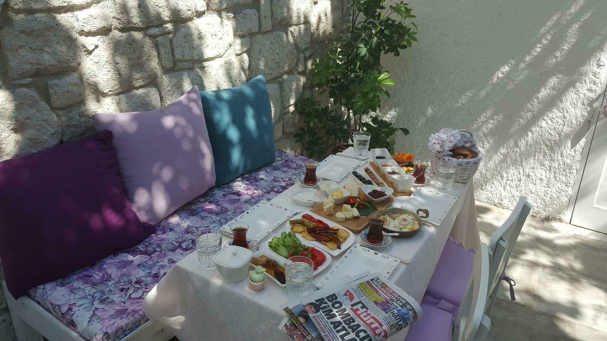Alacati Alanur Otel Bagian luar foto